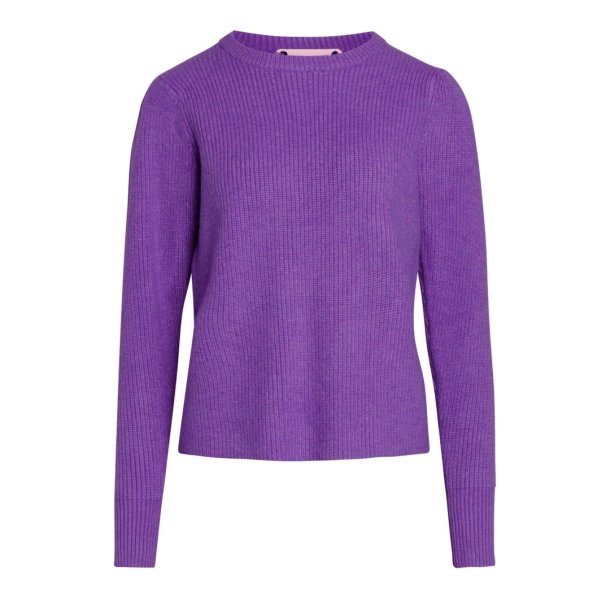 Cocouture Row Puff Knit Purple