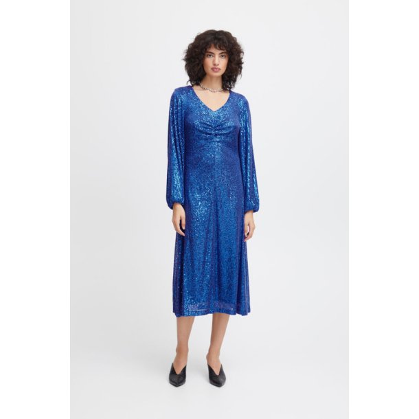 IHFAUCI Dress Lapis Blue