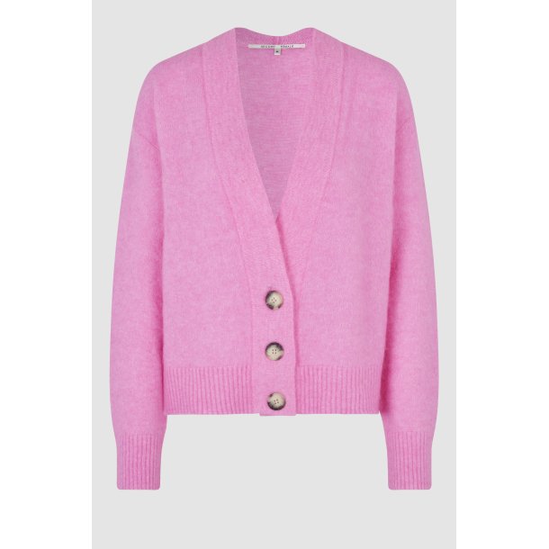 Brookline Knit Cardigan Begonia Pink