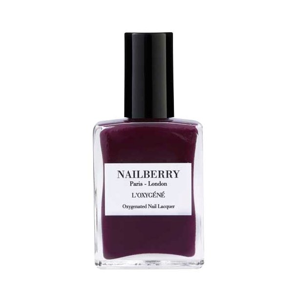 Nailberry No Regrets Red Burgundy